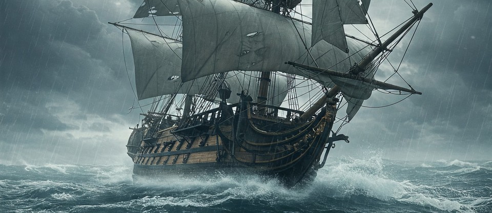 Rough sea